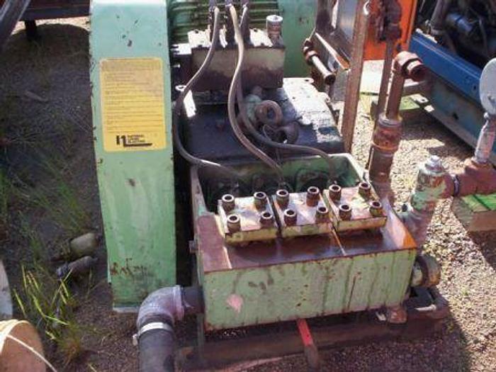 Used NLB 1060E Triplex Waterblast Pump