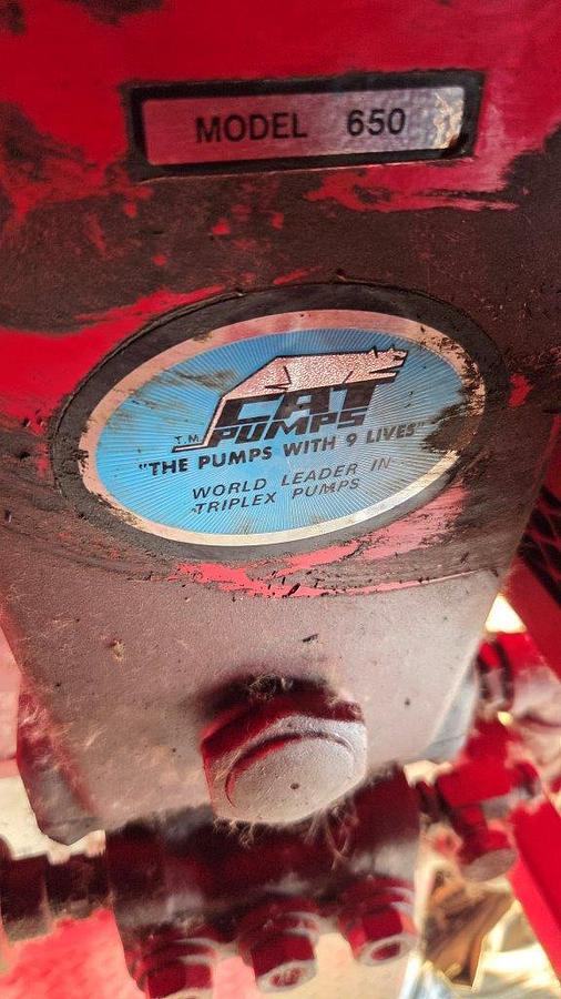 Used Control Technology Inc 5 Station Hydraulic Accumulator