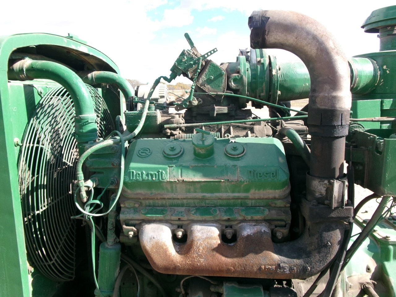 Used Detroit Diesel Engine 6V71