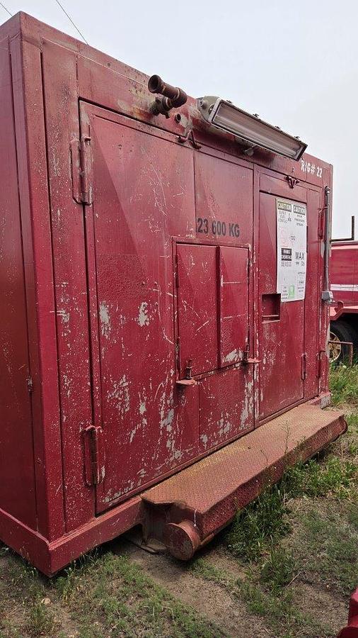 Used Heavy Duty Shop Built Pump House