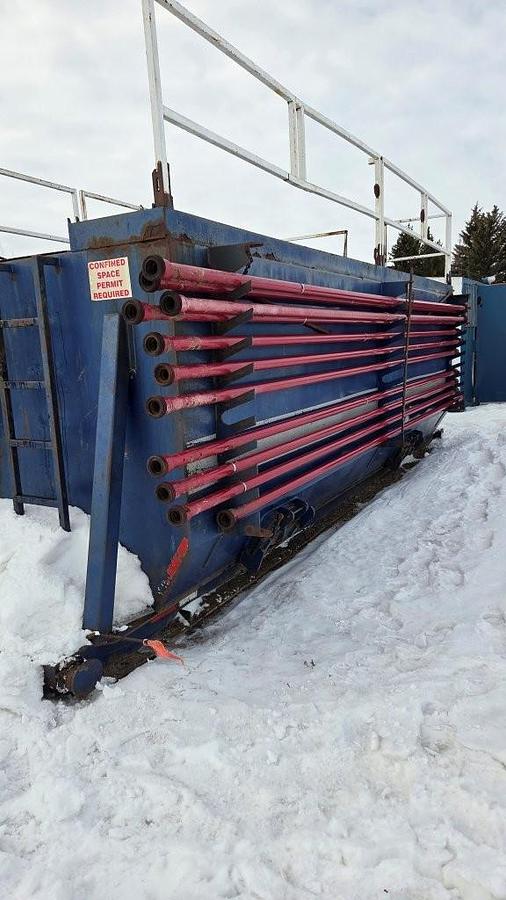 Used 30m3  2 Compartment Mud Tank