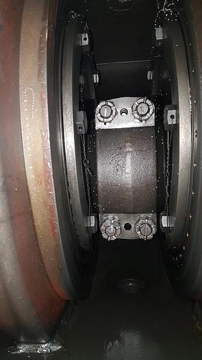 Used Oilwell Super 48 4.5x8 Triplex Well Servicing Reversing Mud Pump