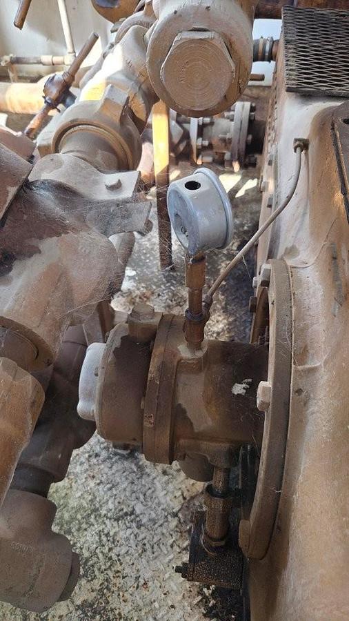 Used Gardner Denver PE-5Y 3x5 Triplex Well Servicing Reversing Mud Pump Package