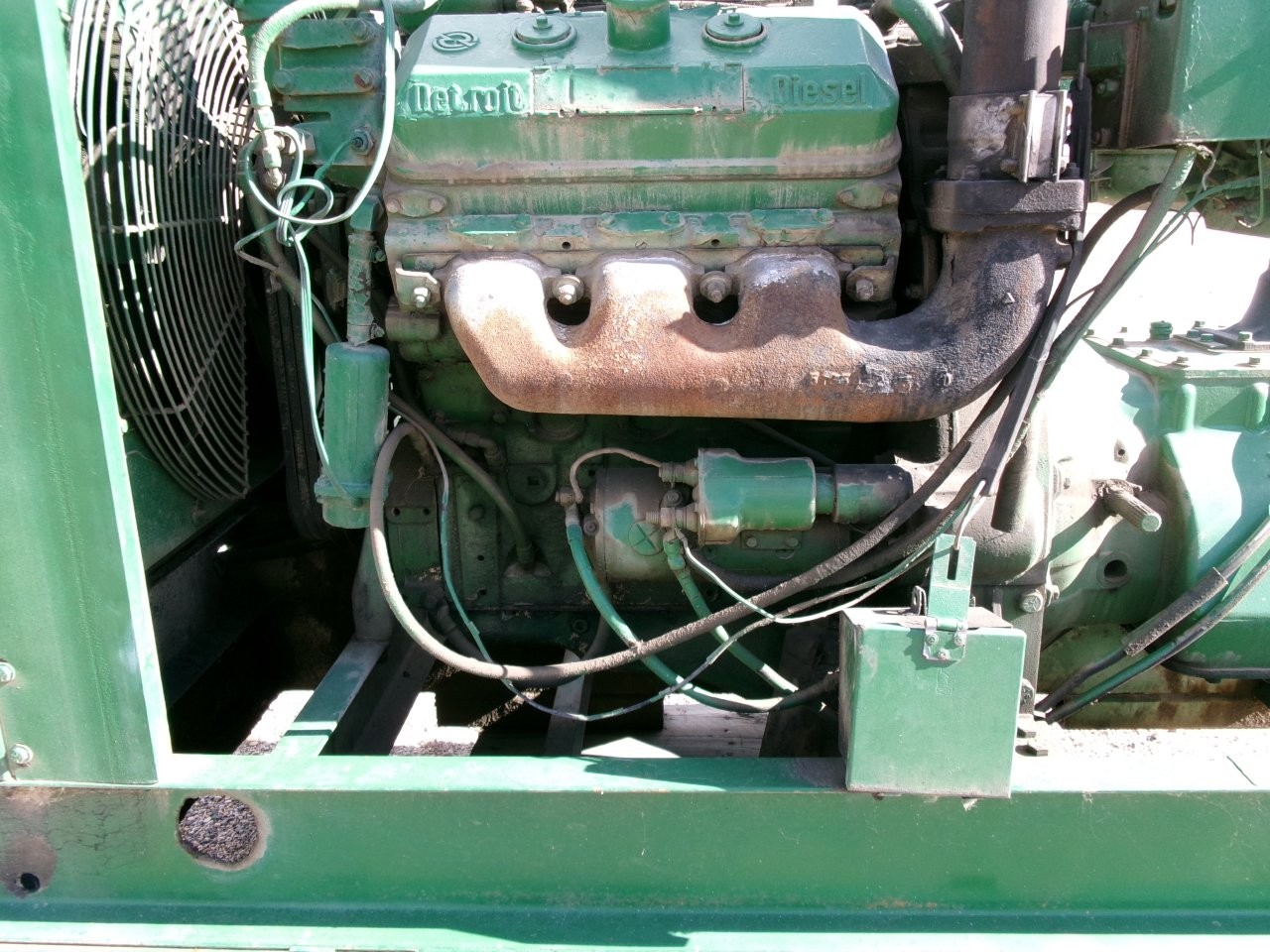 Used Detroit Diesel Engine 6V71