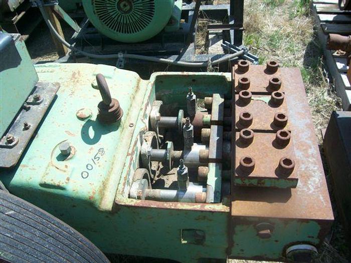 Used NLB 1060E Triplex Waterblast Pump