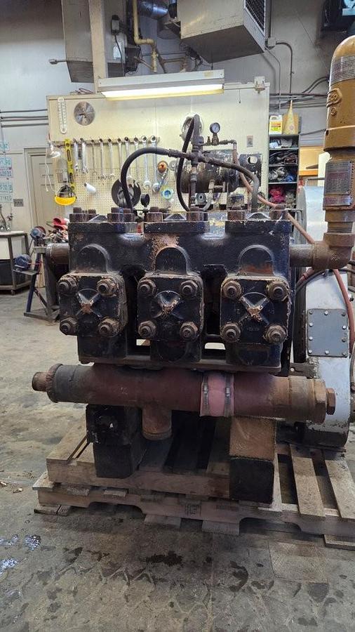 Used Gardner Denver TEEF 3x5 Triplex Pump