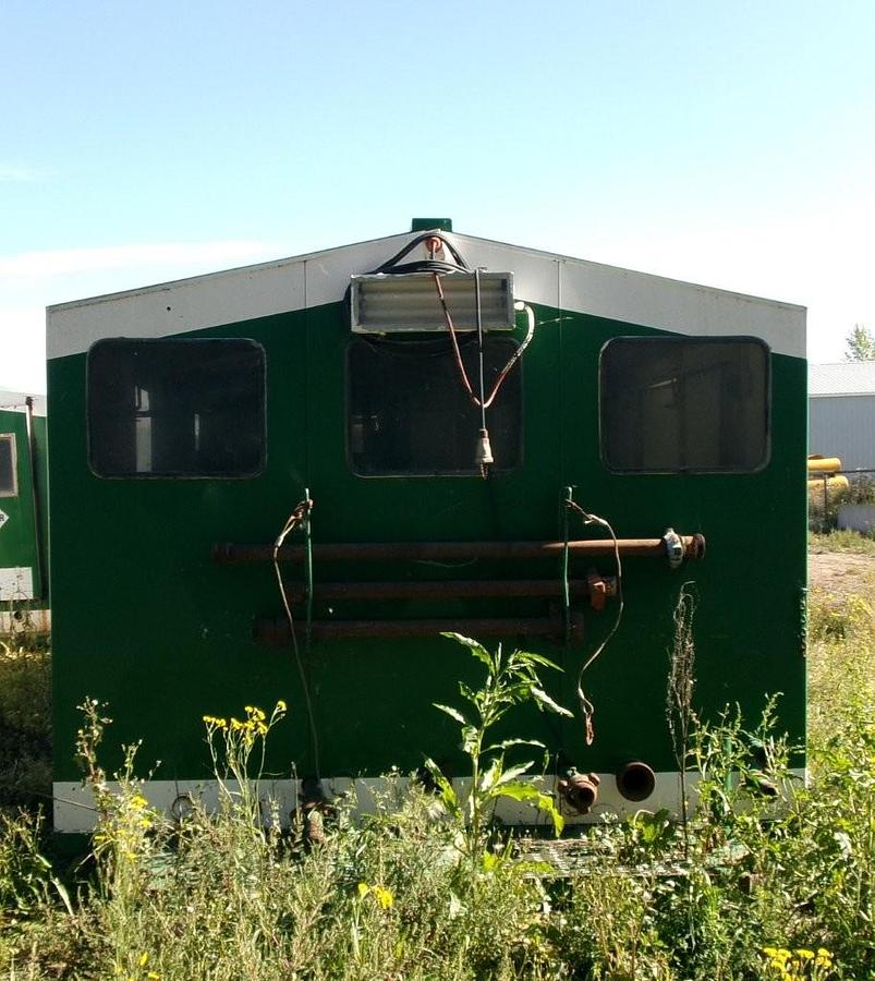 Used Oilfield Skid Heavy Duty Shop Built Pumphouse