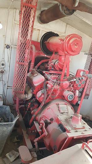 Used Gardner Denver PE-5Y 3x5 Triplex Well Servicing Reversing Mud Pump Package