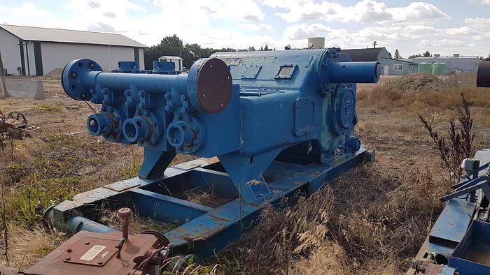 Used Gardner Denver PZJC ((Z9) Triplex Drilling Mud Pump