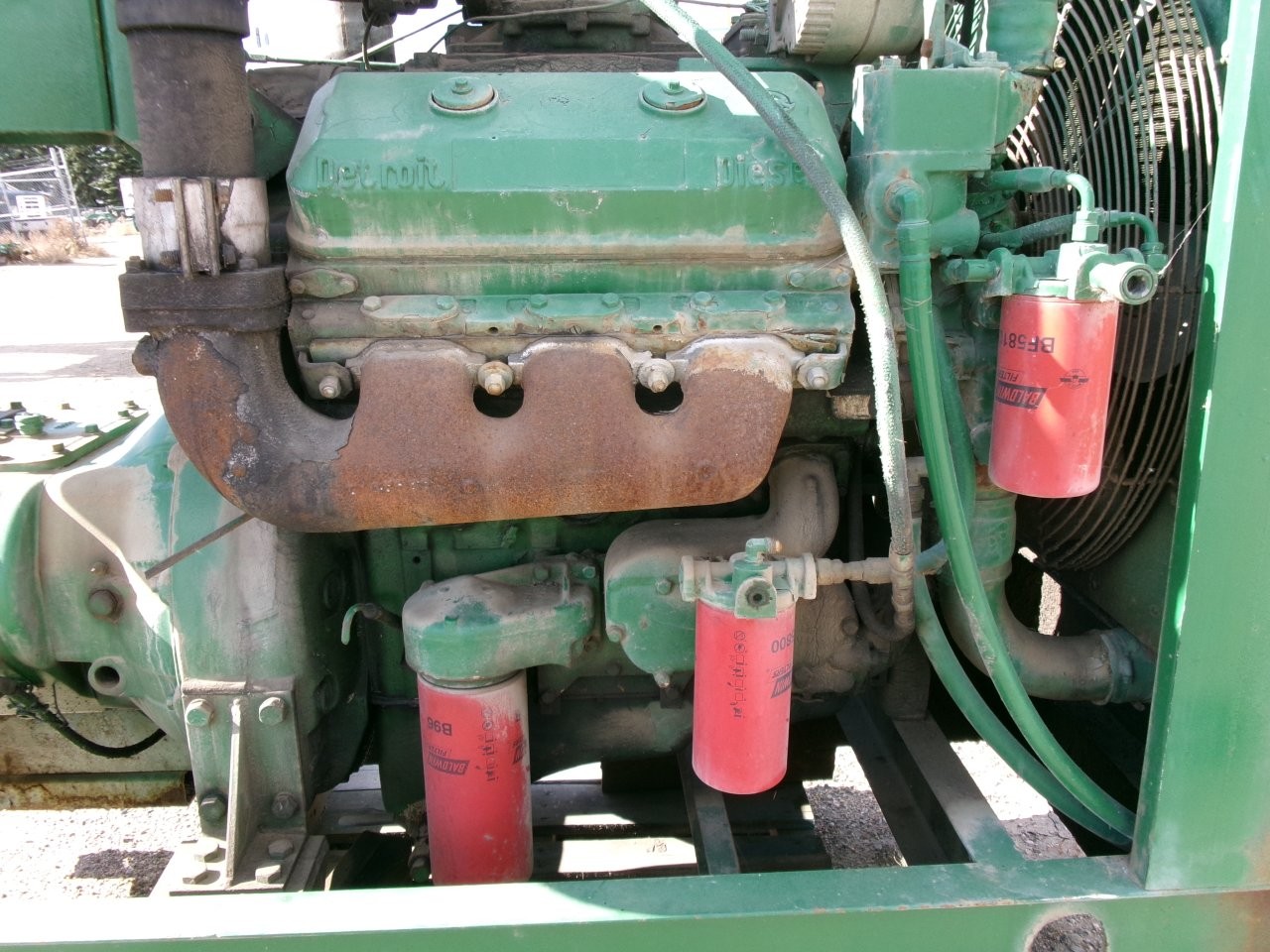 Used Detroit Diesel Engine 6V71