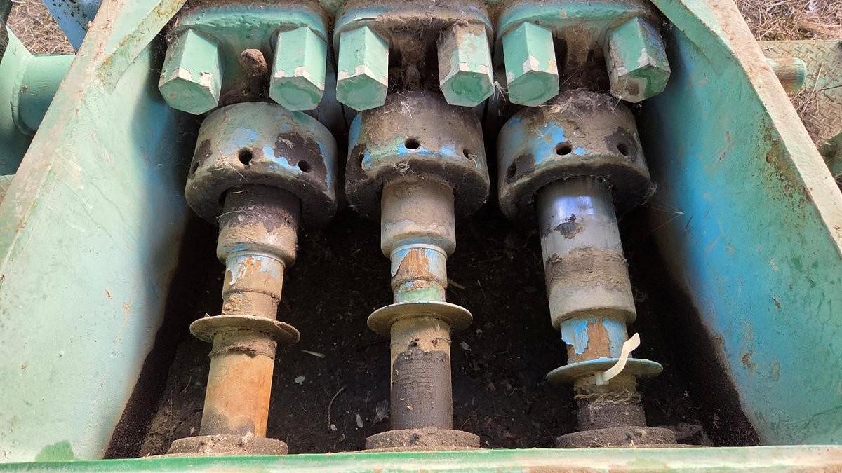 Used National JWS-125, 3.5x5 Triplex Mud Pump Package