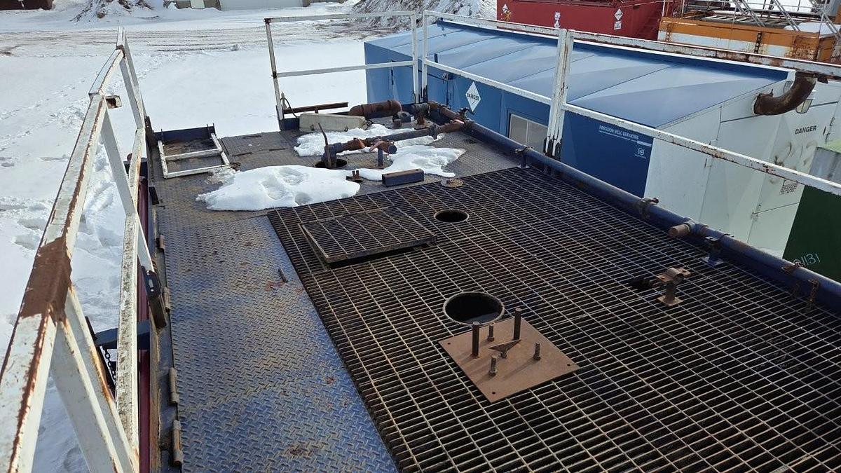 Used 30m3  2 Compartment Mud Tank