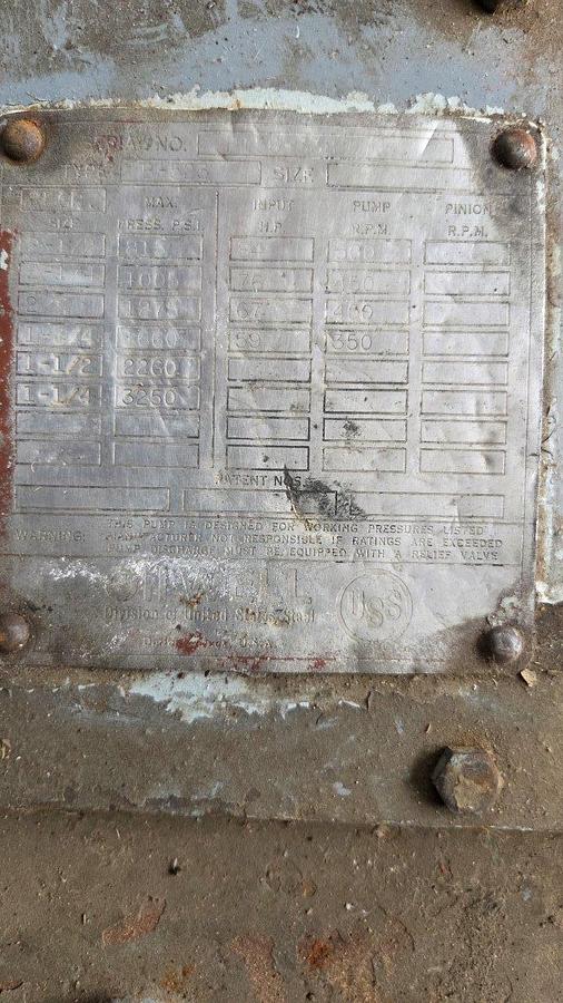 Used Oilwell B523 Quintuplex