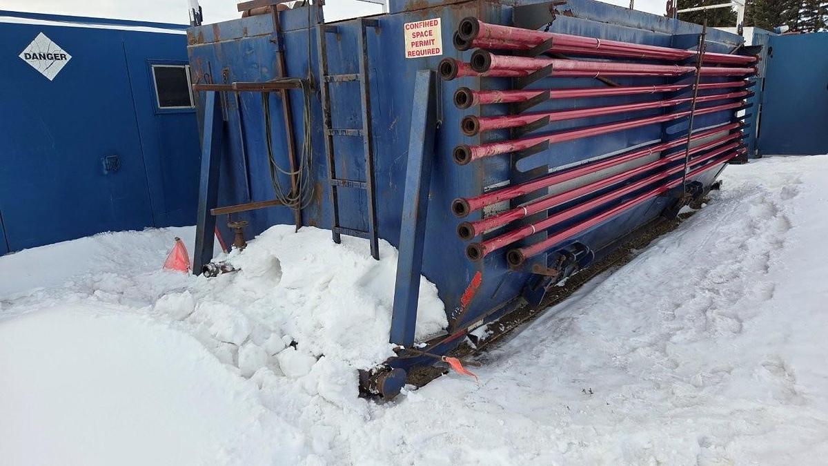 Used 30m3  2 Compartment Mud Tank