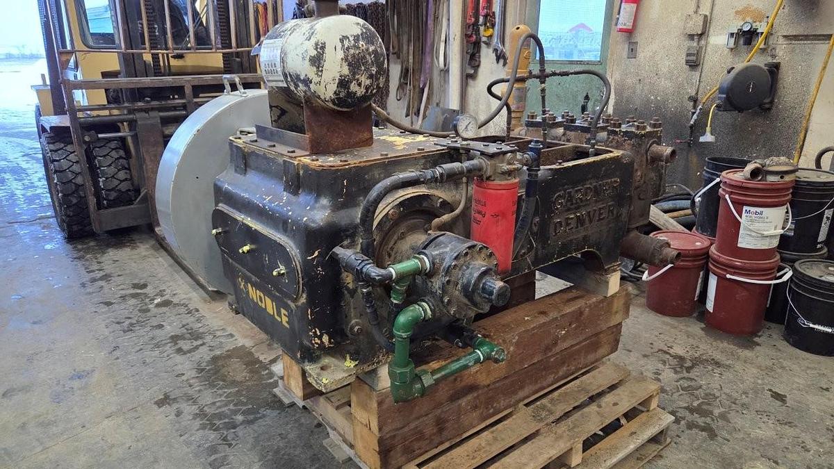 Used Gardner Denver TEEF 3x5 Triplex Pump