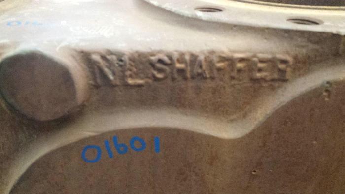 Used SHAFFER 7 1/16" 3M Double Ram BOP