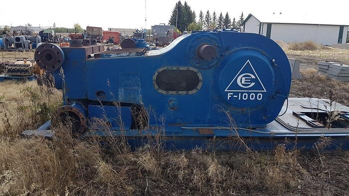 Used EMSCO F1000 Triplex Mud Pump