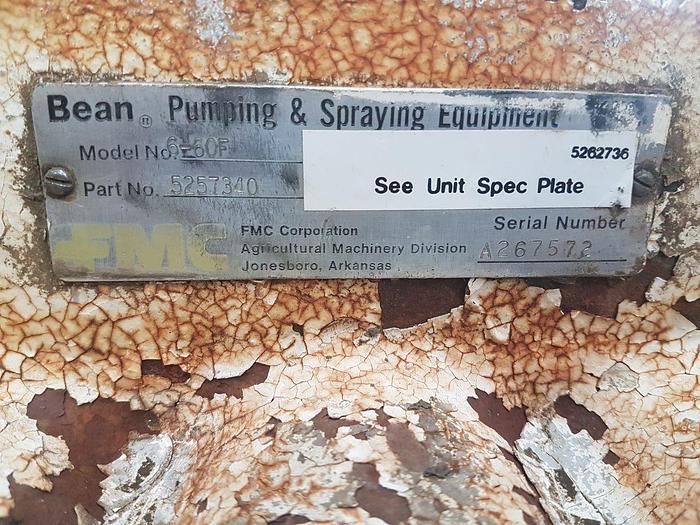 Used FMC Bean 6-60F