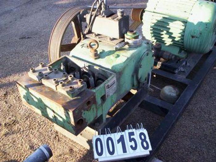 Used NLB 1060E Triplex Waterblast Pump