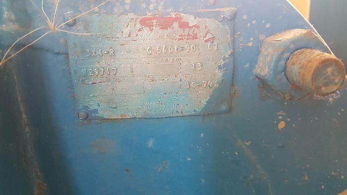 Used National JWS-300L Triplex Well Servicing Reversing Mud Pump Package