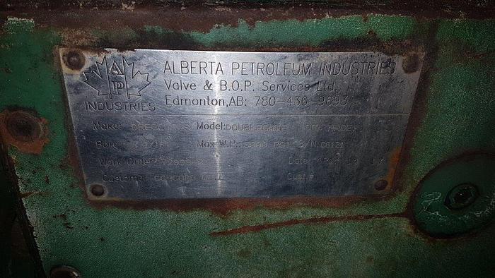 Used Dreco 7 1/16 5M Double Ram BOP