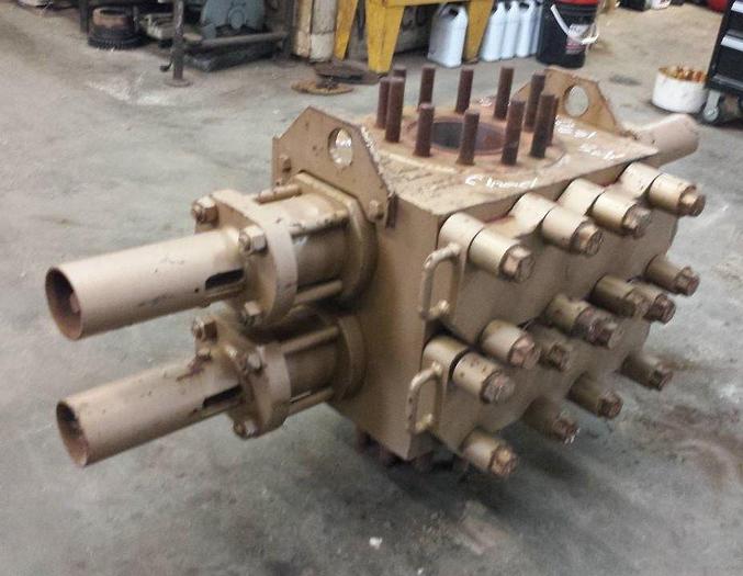 Used Shaffer 7 1/16" 5M Double Ram BOP