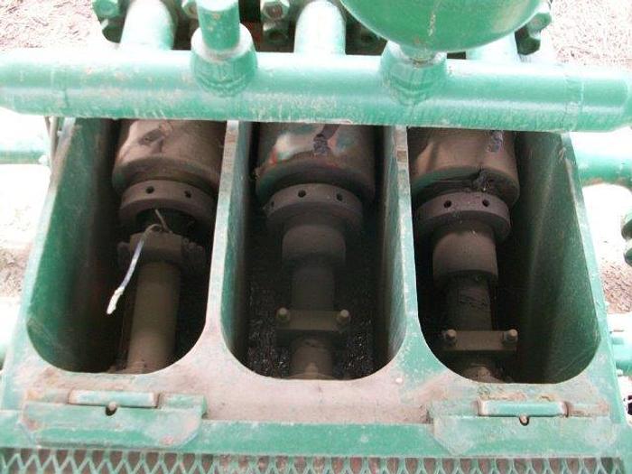 Used Oilwell S-856-10, (Formerly S-824-10) 5x8 Triplex Mud Pump Package