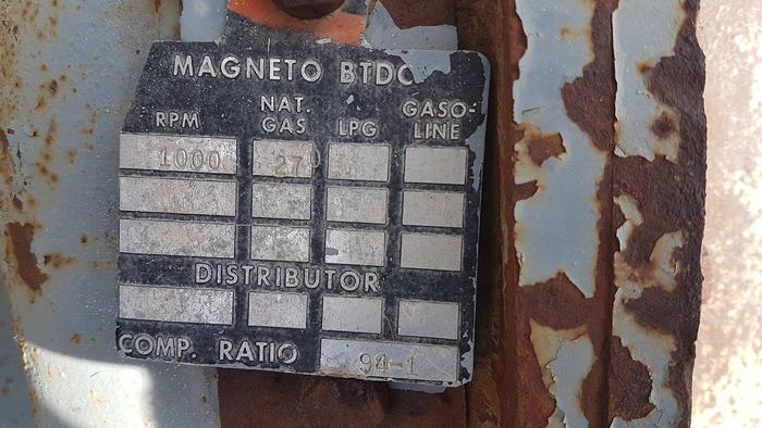 Used Waukesha L-3711 Natural Gas Engine