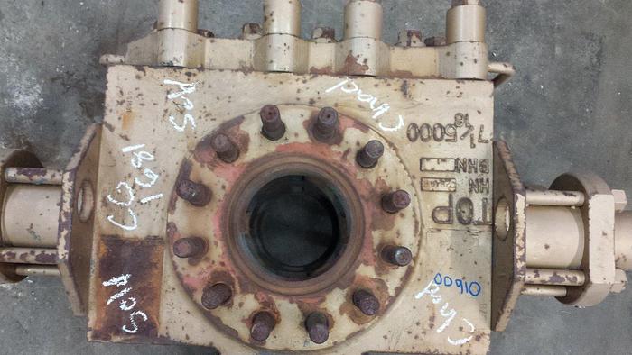 Used Shaffer 7 1/16" 5M Double Ram BOP