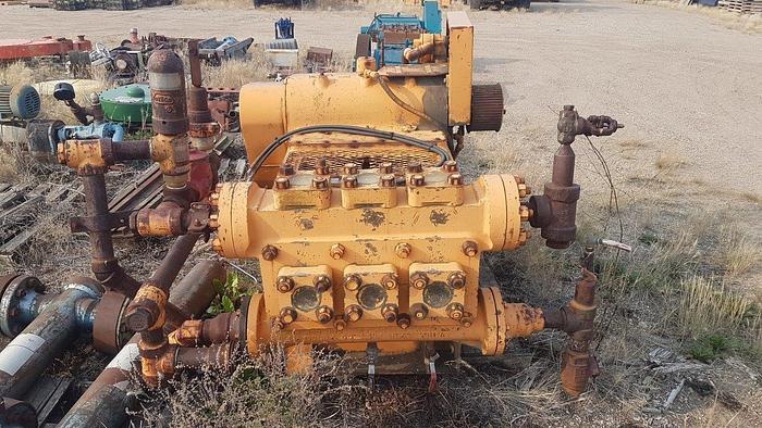 Used Oilwell 336P Triplex Mud Pump