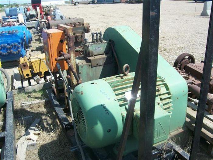 Used NLB 1060E Triplex Waterblast Pump