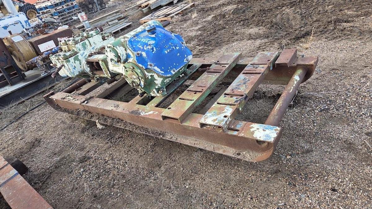 Used Gaso 1849 Duplex Mud Pump
