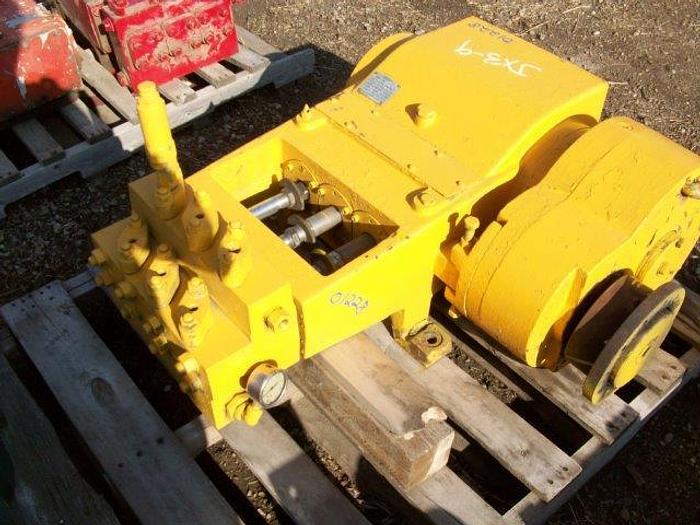 Used Hughes-Jetin 2000 High Pressure Water Blasting Triplex Pump