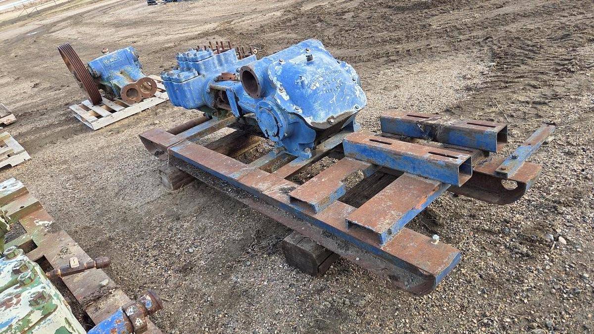 Used Gaso 1849 Duplex Mud Pump
