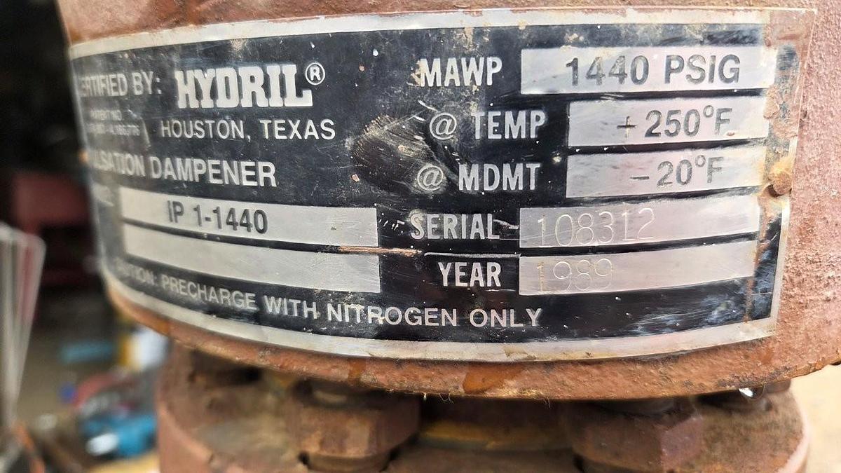 Used Wheatley P-200B Triplex Pump