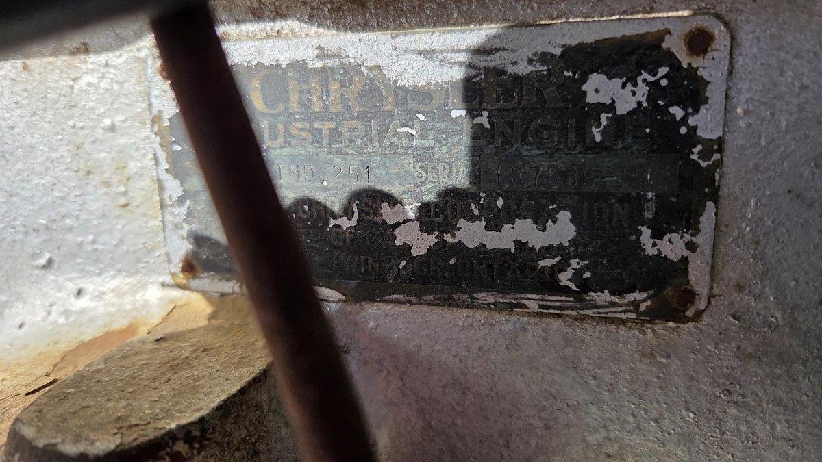 Used Chrysler Industrial Engine Ind 251