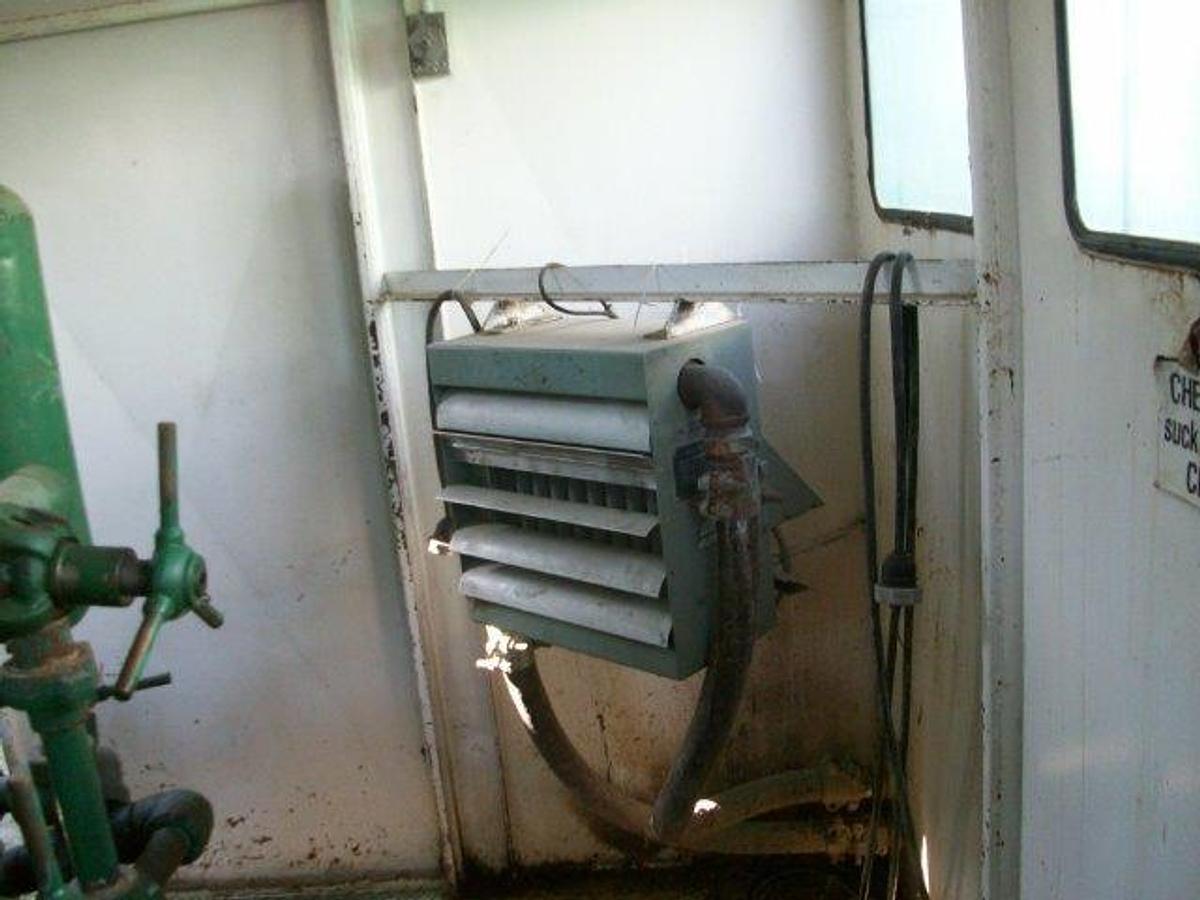 Used Oilfield Skid Heavy Duty Shop Built Pumphouse