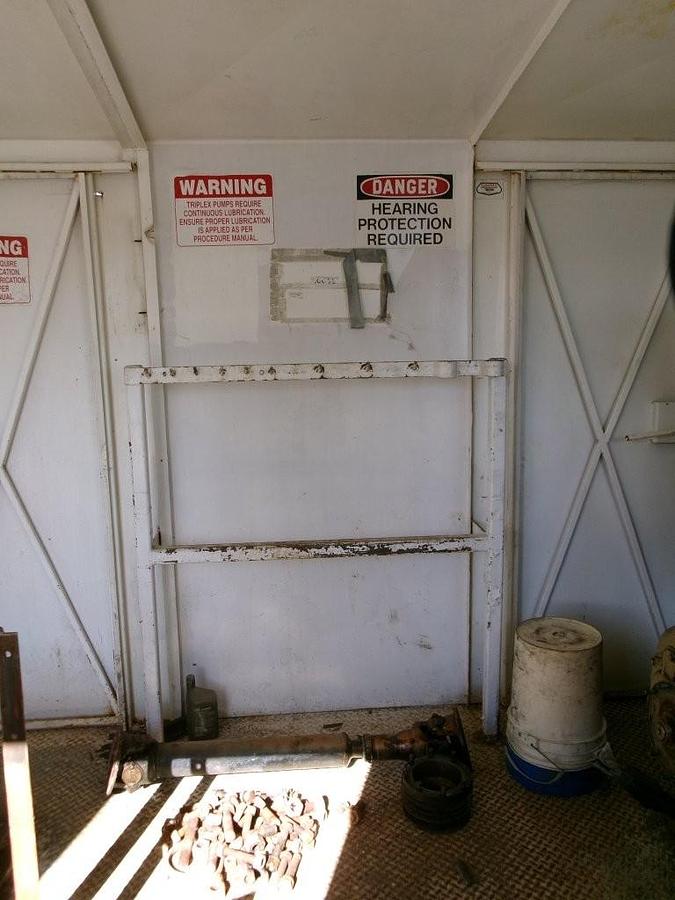 Used Heavy Duty Shop Built Pump House
