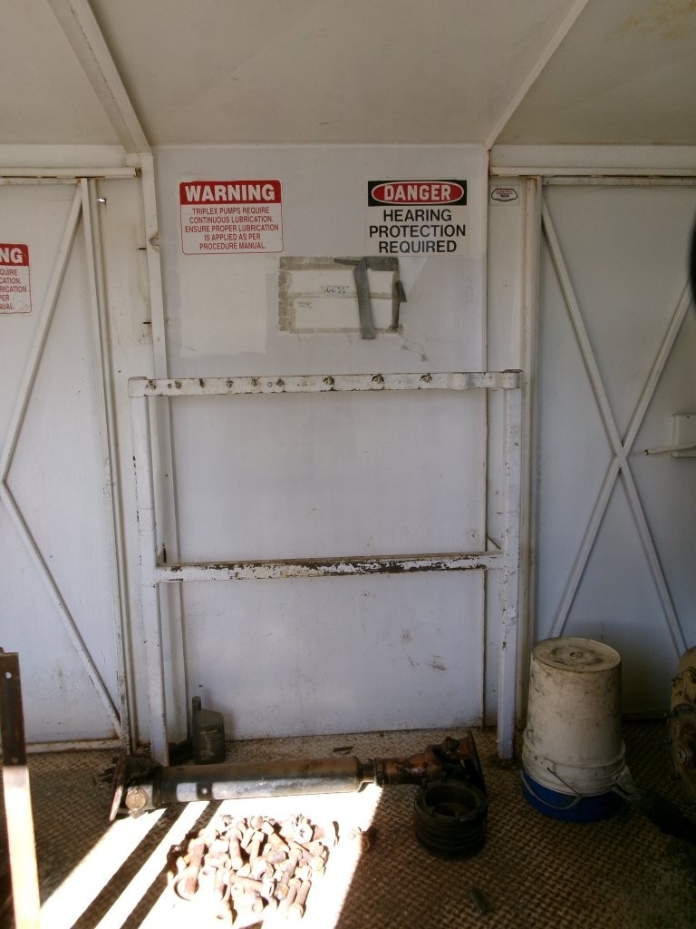 Used Heavy Duty Shop Built Pump House