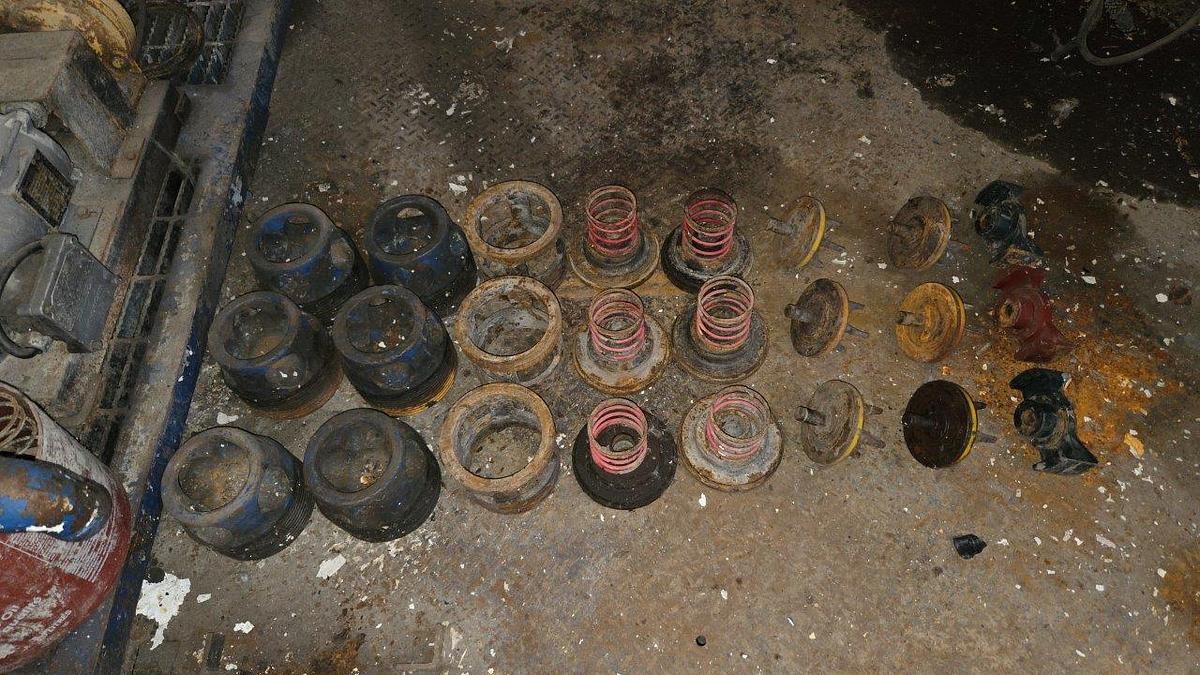 Used Gardner Denver PAH 4 1/2 x 8 Triplex Mud Pump