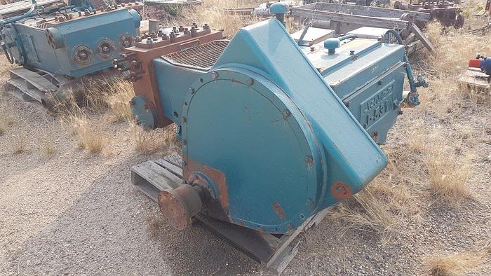 Used National JWS Triplex Pump