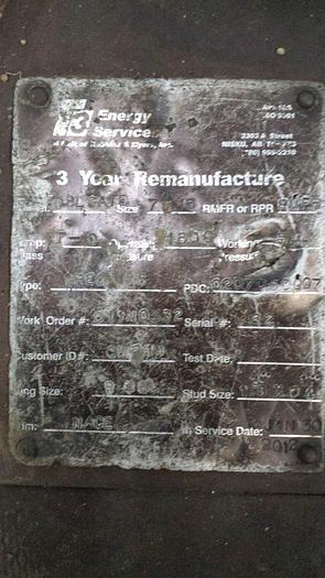 Used Dreco 7 1/16" 5M Double Ram BOP