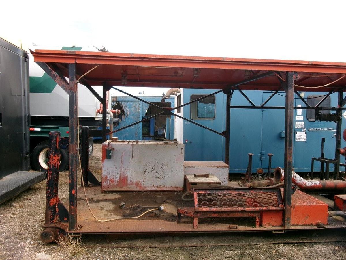 Used Oilfield Skid Heavy Duty Shop Built Pumphouse
