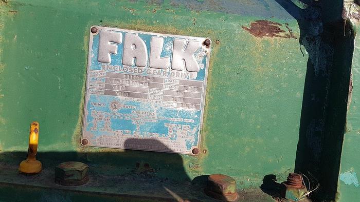 Used Falk 1110YF1-S Parallel Shaft Enclosed Gear Drive