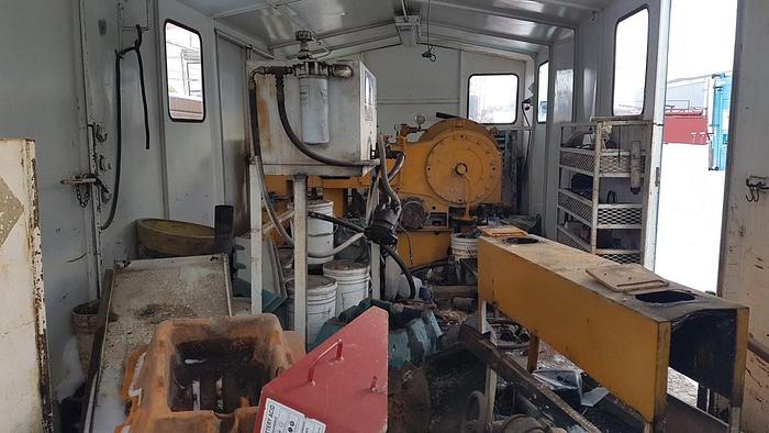 Used Oilwell Super 48 4.5x8 Triplex Well Servicing Reversing Mud Pump