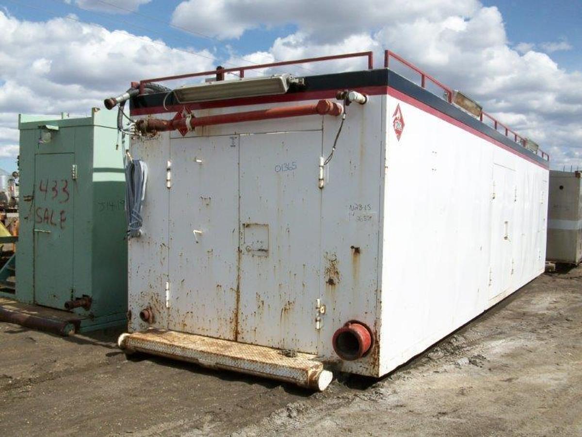 Used Heavy Duty Shop Built Pump House