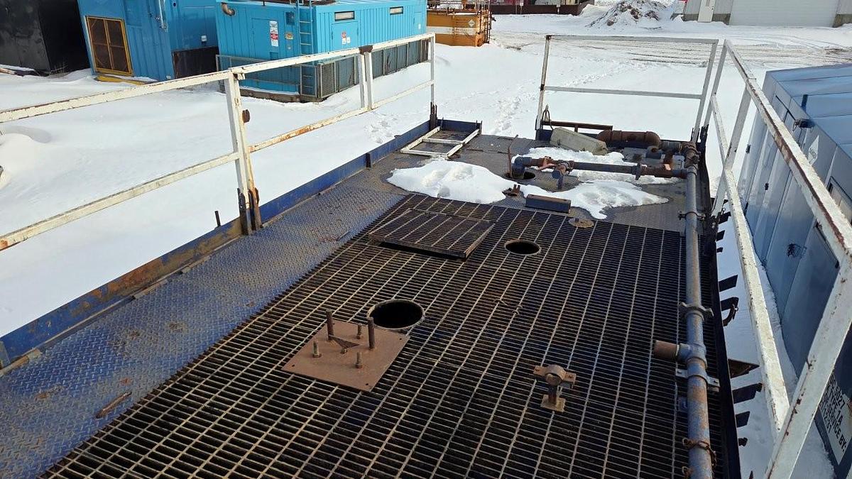 Used 30m3  2 Compartment Mud Tank