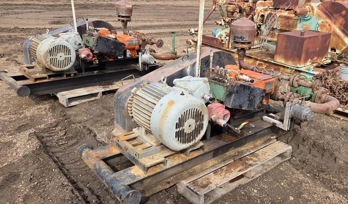 Used Wheatley P-200B Triplex Pump