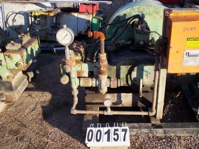 Used NLB 1060E Triplex Waterblast Pump