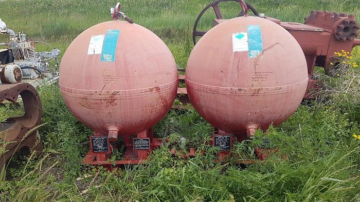 Used Stewart & Stevenson Mfg Hydro Pneumatic Accumulator Sphere